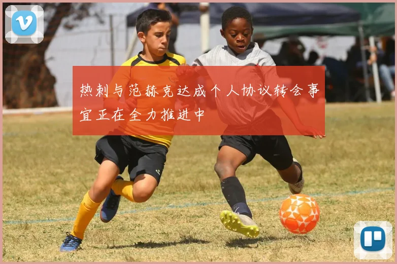 热刺与范赫克达成个人协议转会事宜正在全力推进中